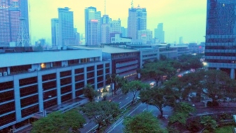 View towards Gil Puyat Avenue
